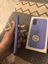 ايفون 16 بلاص ذاكره 128 بطاريه 93 ضمان ماستر  السعر 1050  مكاني بغداد ...