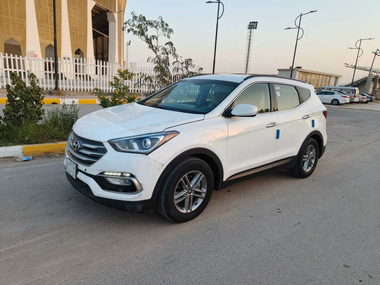 سنتافيه 2017ماشيه 65وارد امريكي ضرر بنيد فقط مكفول من الصبغ تبديل نفس الون مامصبوغ مكينه 4 مامفتوحه  سياره جديده غرفه لونين جوزي وبيجي شاشه كبيره  جاهزه بيع اومراوس سعر153 بيه مجال تحويل ثاني يوم مكاني ناصريه ***********
