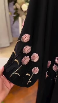 عباية حرير • كرستال • مقاسات كبار