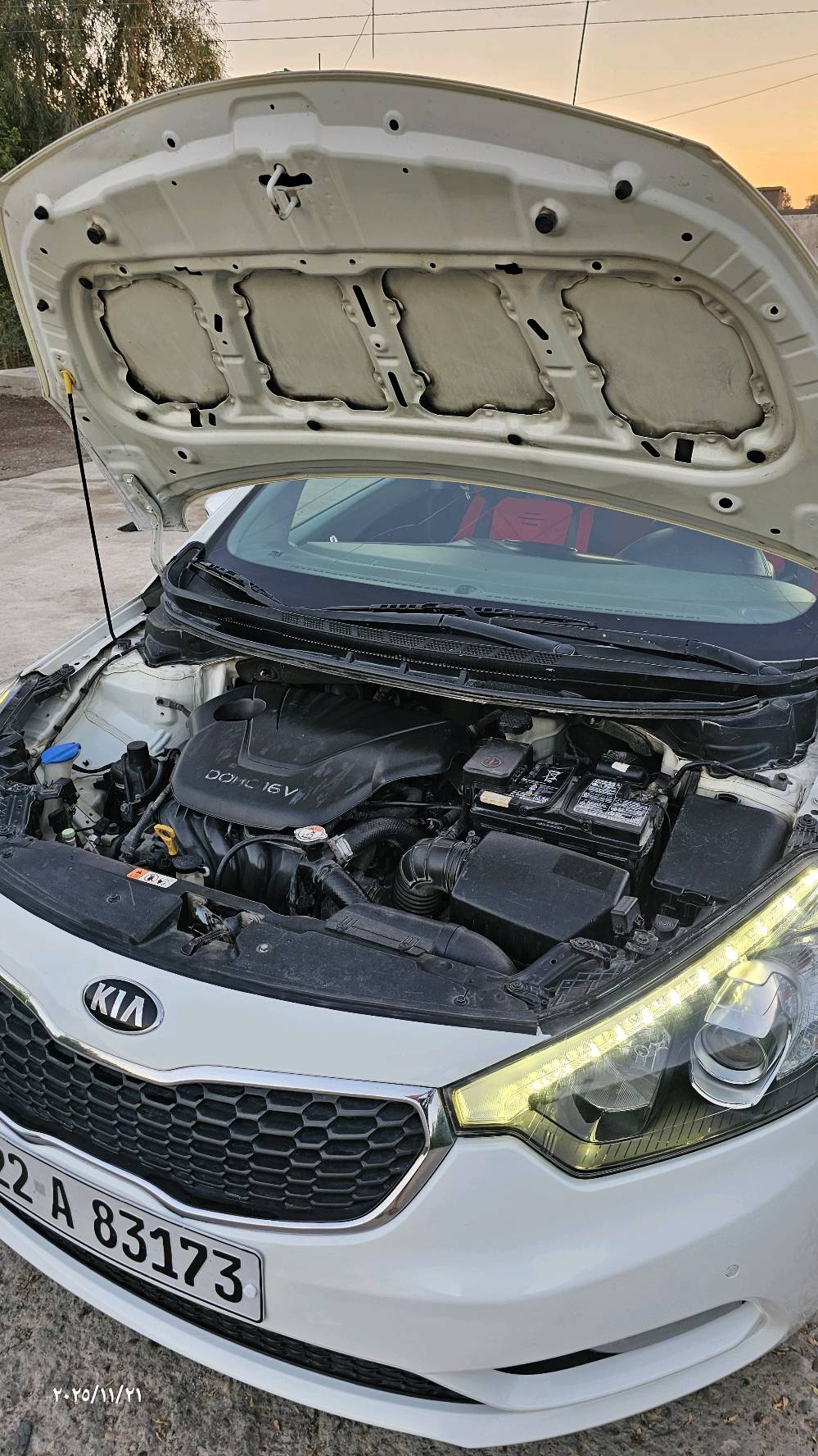 (س ع) للبيع سيراتو 2013 شكل 2014 رقم اربيل فول مواصفات 1/1مكينه 1600 دوش مكينه و كير كهربائيات كفاله تتفئة تبريد كله شغال جاهزه للخير مابيهه اي نقص ضرر صبغ جاملق الخلفي و باب الخلف السائق مبدل و شويه من باب السائق// السعر (115) و بيهه مجال //عنوان بغداد النهروان مبايل ( *********** )