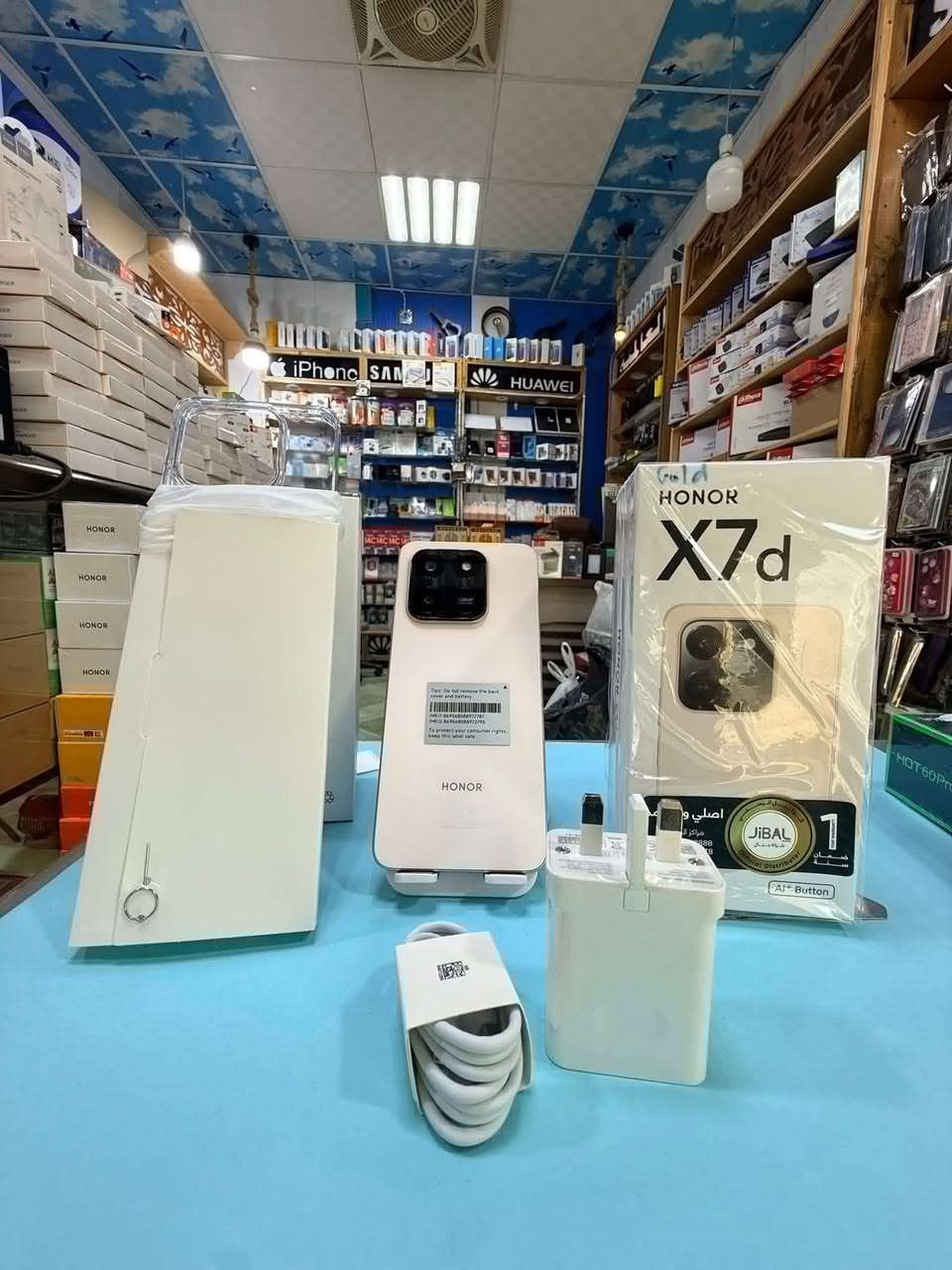 ضمن العروض عندنا عروضات🔥
اخـتيـارك الافـضـل للـقـوة والـسـرعـة🦾🤩
الاحـدث بنسخة ال 𝐇𝐎𝐍𝐎𝐑 𝐗𝟕𝐝  5G📱
و بنسخة ال 𝐇𝐎𝐍𝐎𝐑 𝐗𝟕𝐝  4G📱
بذاكرة تخزين 256GB/R8 

متوفر في مكتب بهاء للموبايلات 

العنوان / ديالى - المقدادية - السوق القديم - مقابل مصور الكندي 
للاستفسار ( ***********)
صفحتنا على TikTok 

http://www.tiktok.com/@bahaagaleel
صفحتنا على الفيس

https://www.facebook.com/share/1GTQm2xtkA/?mibextid=wwXIfr
