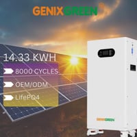 متوفر بطاريات genixgreen بقدرات 5kwh / 10kwh / 15kwh  سارع بالحجز الكم...