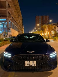 جنسس G70🚙🔥.  سنة الصنع: 2023 اللون الخارجي: كحلي🔵 المسافة المقطوعة: 30...