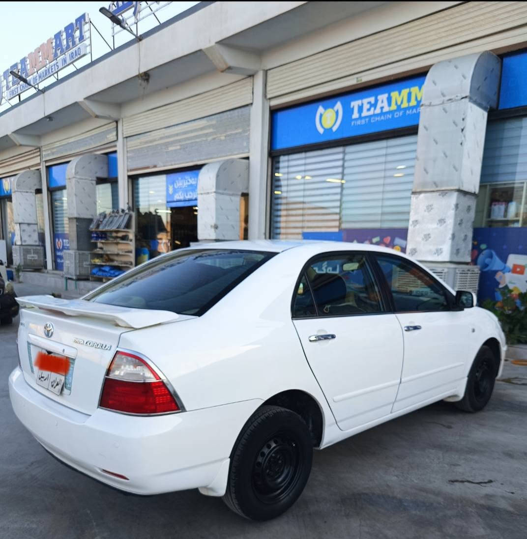 تويوتا كورولا موديل 2007 بدون صبغات بدون تبديل گير محرك بشرط محرك1800 سيارة نضيف باسمي بدون نواقص تبريد و كهربائيات بشرط
***********
105 سوران ديانا
