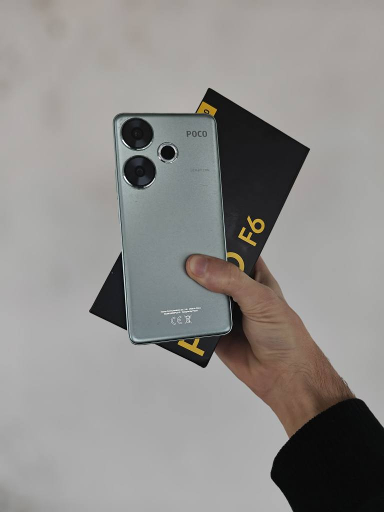 💥 poco f6 5g  💥  فرۆشتن وگۆڕینەوە

 زۆر پاک و بێ شوخت نەکراوە بەهەمو شەرتو زەمانیک تا یەک هەفتە

کامل ئەشیا

🌟🟣💾 ڕام   12+12   
🌟🟣📟 زاکیرە    512گێگا                
🌟🟣⚙️ پرۆسیسەر       snapdragon 8s gen 3 بەڵای یاری   
🌟🟣🎮پەپجی   120 fps
🌟🟣🔋 پاتری      5000هەزار   90وات  
🌟🟣 🌊 دژە ئاو 
🌟🟣📲شاشە        120hz    super amolid     
🌟🟣 💵  169دۆلارقفڵ بێ معاملە

تەنها کامێرای سەرەوەی تەلخە بە ٥هەزار چاکەکرێ .باقی بەشەرت و زەمانی هەمو شتێ
Tele : *********** دخان, السليمانية
