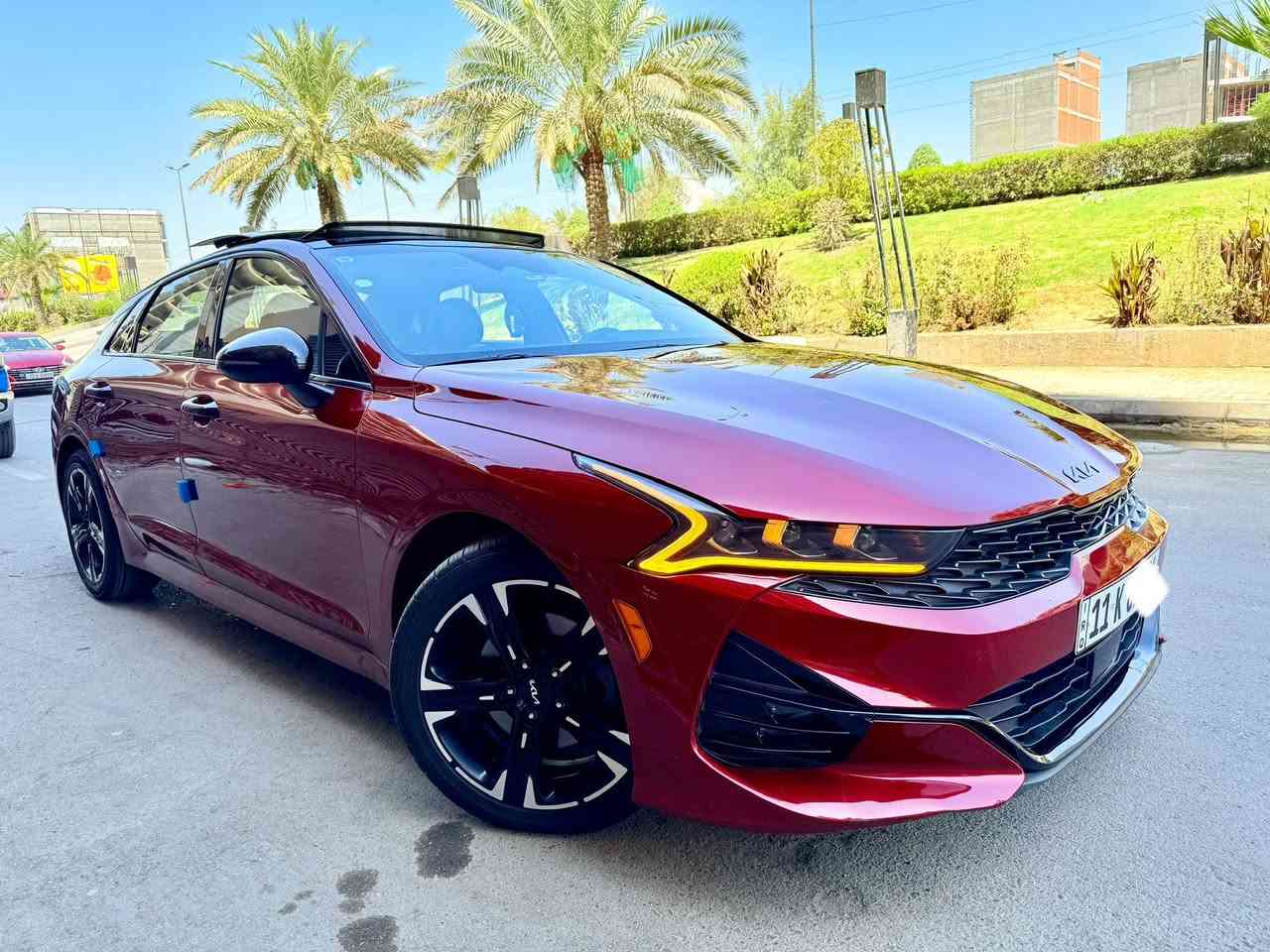 اللهم صل على محمد وال محمد
‏KIA K5 GT Line 2023  امريكي🇺🇸 ماروني♥️

بيع فقط بدون مراوس🔴

حرة بغداد

حادث خلفي قطعة وحدة صبغ الباقي كفالة عامة

جاملغ فقط وطرف الباب بارد (بدون ايرباك) وبالبنيد شوية حالوب كلش كلش خفيف ميبين بالصور عفتة على وضعة

ماشية 27,000 ميل مشي امريكا
حاليا ماشية 32 الف

المواصفات :
فول بانوراما
كشنات جلد وكهرباء السائق
شاشة كبيرة ابل كارب بلي
ويل رياضي اسود كبير
سبايدر ومري جانبية اسود بلاد
لد نهاري امامي خلفي بلاد
كشافات زنون بلاد
سايد بريك بصمة + وضعيات قيادة
فول تحكمات ستيرن 
مكينة 1600cc تيربو⚙️
دفع ثنائي 2 ويل

السيارة جديدة مناقصها برغي حتى دهن اصلي مبدلة وبولش وحمام متذب عليها درهم وتفحص وين متحب

السعر 195$ وبيها مجال للشراي
 ومااقفل سعر بالتلفون ابد تعال شوفها وتدلل
مكاني بغداد كرخ
***********
