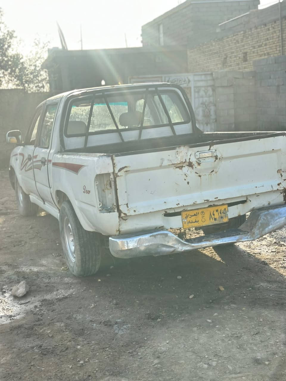 سلام عليكم بيكم دير موديل 2009 سياره جاهزه تخم تاير كير مكينه جاهزات راديتر جديد سياره عليه ضرايب ابيع كوم حديد سنويه ورقم وياه اكفله من كلشي / مكان الكوت مركز المدينه /***********/***********
