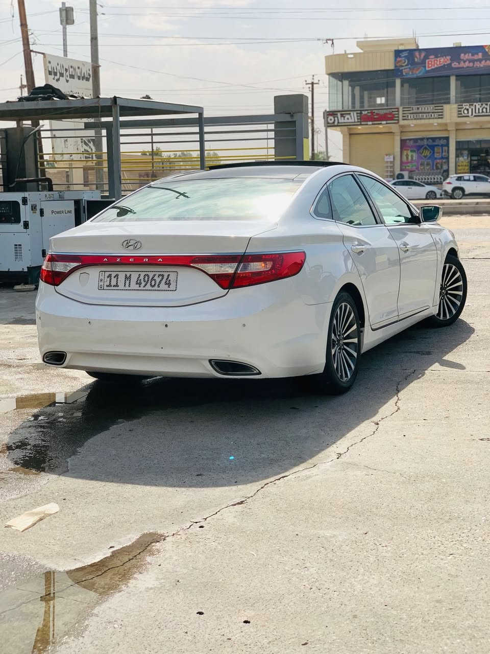 السلام عليكم 
-ازيرا موديل2014
فول واحد على واحد
-مكينه٢٤٠٠
-بصمه
-بنراما
-حساس خلفي امامي 
-كشنات جلد +كشنات كهرباء امامية+تدفى
- برده خلفيه بلادي +ابواب
-تحكم ستيرن جهتين+ تدفى ب استيرن
-ويل كب كادنزه
علما ان المكينه مفتوحه +قطعتين صبغ
السعر 120 وبيه مجال
الرقم***********
