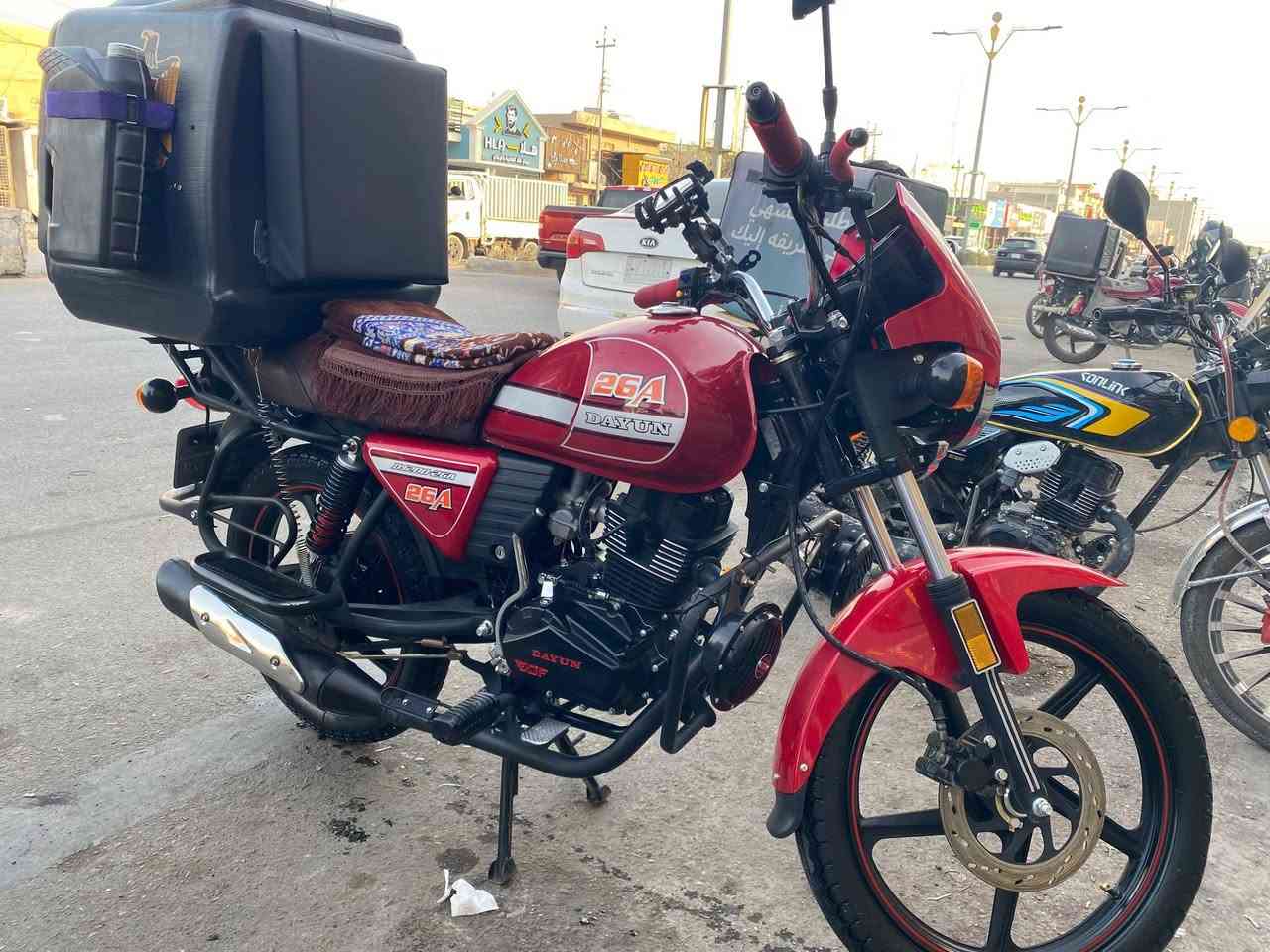 سلام عليكم دراجة دايون موديل 2024 رقم اربيل 
محرك حجم 200 محرك بلادي كهربائيات كلة شغالة
اي نقص مابية  / السعر مليونين و450
عنواني الانبار / فلوجة :رقم هاتف *********** 
واتس اب فقط
