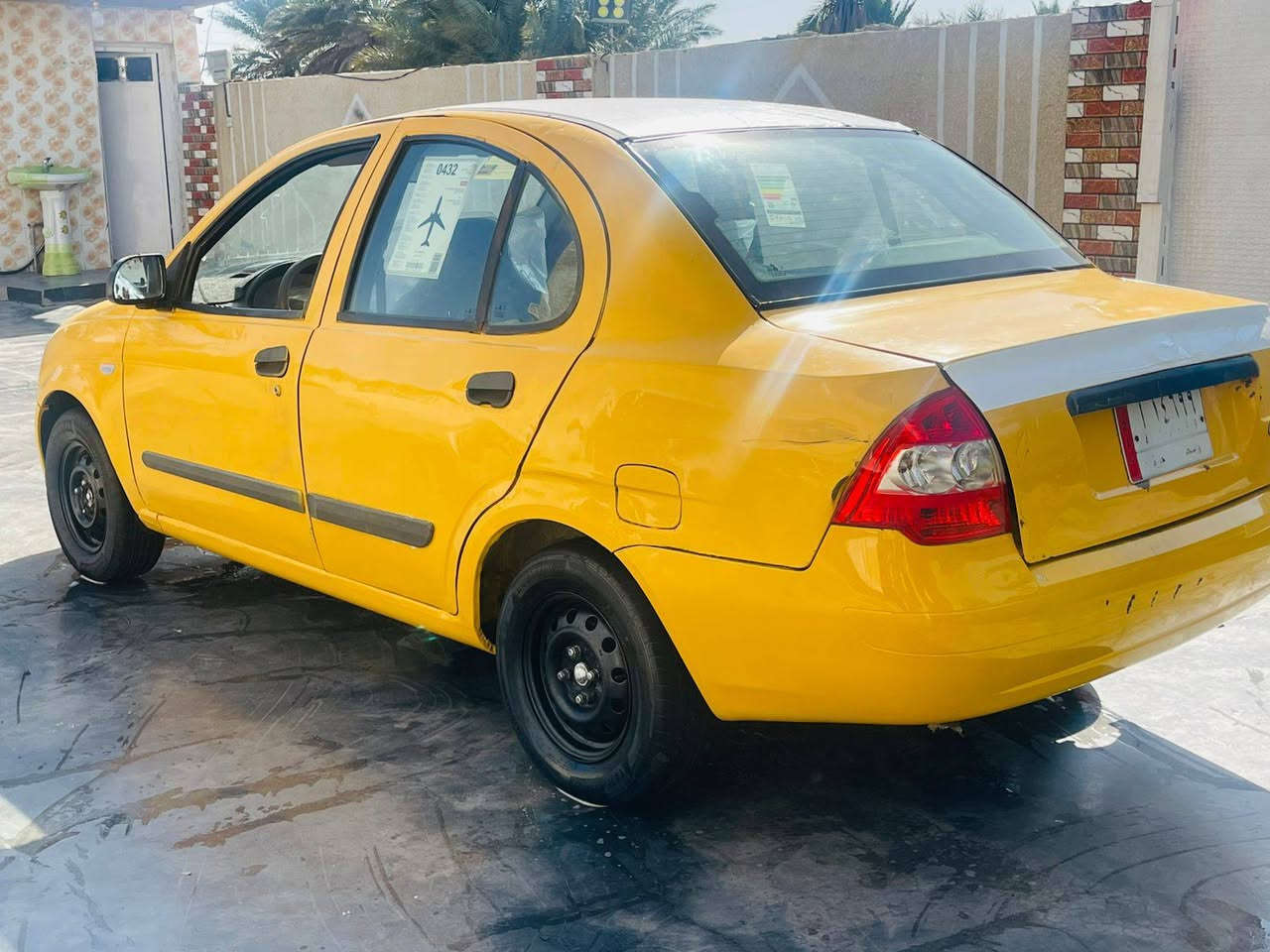 سلام عليكم طيبه موديل 2015 رقم واسط الاماني 
تحويل مباشر مصفره هيه عليها غرامه 

مكينه بيها بخار كير مكفول 

صدر امامي وخلفي نضيف 

دواخل نضيفه كهربائيات شغاله 

تخم تاير جديد بيها باب وره سائق صبغ 

العنوان تقاطع لنهروان جسر ديالى جديد 

السعر 27 

التصال ***********
