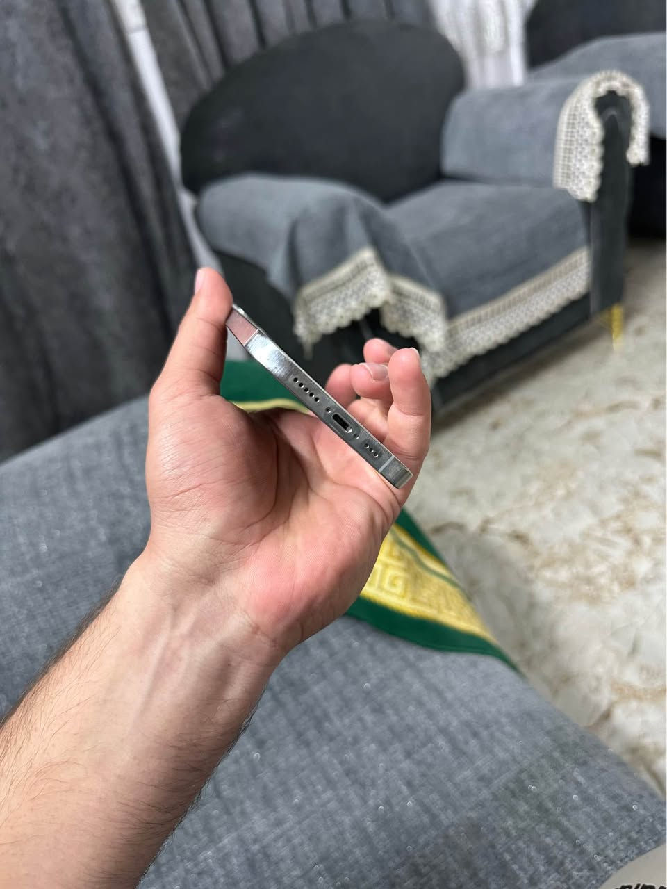 ايفون ١٢ برو فقط (بروو) ذاكرة ٢٥٦ كرتونة موجودة وماخذة جديد شرق اوسط ماستر وصل موجود كرتونة موجودة فقط سماعه اتصال وكفت بطارية ٧٤ بغداد حي جهاد رايدة ب ٣٩٠ وبي مجال واتساب*********** بغداد, العراق
