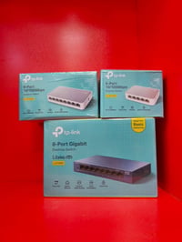 توفر الان HUB TP-LINK 8 PORT GIGABIT   HUP TP-LINK 8PORT 10/100  HUB T...