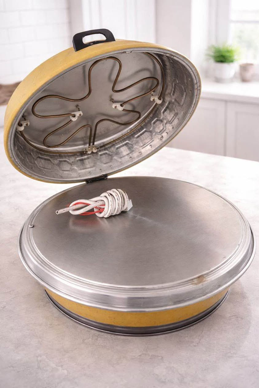 🔸تنور  كهربائي  شبح . 🔌🍪🍪    شغل عراقس  درجه أولى 

🔸فافون ثقيل. شغل موصل درجه أولى 👌👌

🔸هيتر تركي اصلي  8 ملم 💯

🔸قياس48 سم 

 + واير استندر أصلي 

 متعدد الاستخدام  😊

للخبز. وشوي السمك. 🐟

وانواع المعجنات. 🍞🥮🍩

توصيل كل محافضات العراق 5😍🫶🏻
شركه 4 موصل, نينوى


**إذا كنت صاحب هذا الإعلان وتريد حذفه لأي سبب، رجاءا أرسل رسالة إلى الدعم الفني**