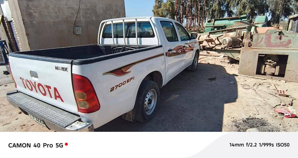 هايلوكس 2009 للبيع او مراوس سيارة مكفولة من الضربة بيها بارد قليل وصبغ قليل يم الدوسات كم موضح بالسونار السيارة بأسمي سنويه 2030 محرك مجفت جديد صدر جديد رقم الهاتف ***********
#هايلوكس #مرزي #فلاونزة
