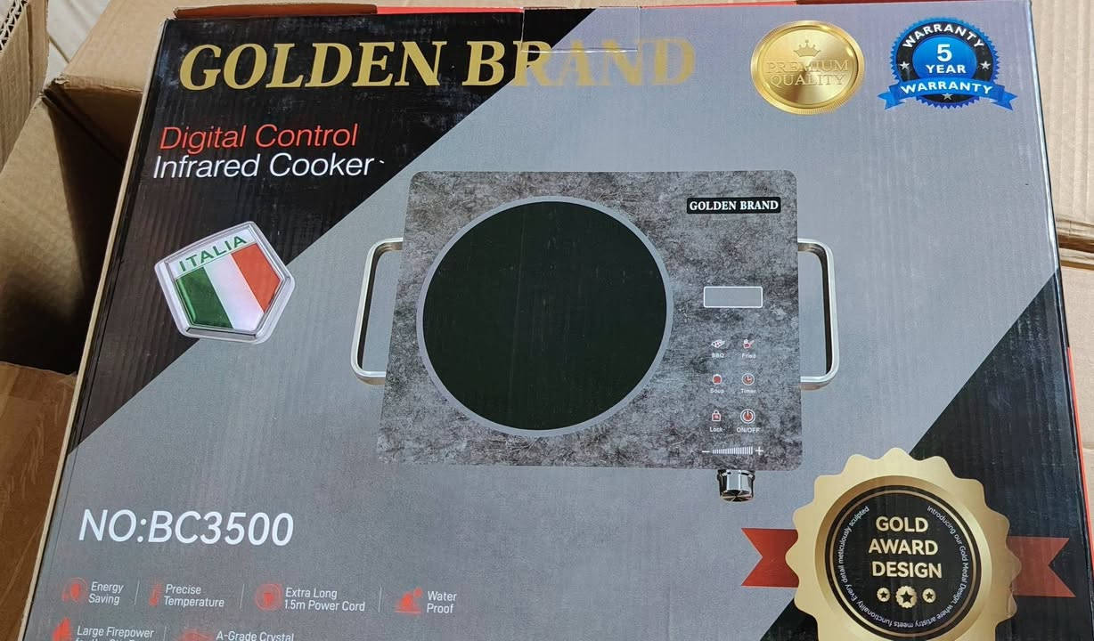 لحكووا لحكووا اخر 3قطع 
🔥 عرض مميز 🔥
موقد كهربائي بالأشعة تحت الحمراء
Golden Brand – موديل BC3500
✔ تحكم رقمي سهل الاستخدام
✔ توفير في استهلاك الطاقة
✔ تحكم دقيق بدرجة الحرارة
✔ سطح طهي واسع يناسب كل الأواني
✔ سلك طويل 1.5 متر
✔ مقاوم للماء
✔ ضمان 5 سنوات
🔥 مثالي للطبخ السريع والقلي والتحمير
📦 متوفر الآن – الكمية محدودة!
📩 عررض خاص


**إذا كنت صاحب هذا الإعلان وتريد حذفه لأي سبب، رجاءا أرسل رسالة إلى الدعم الفني**