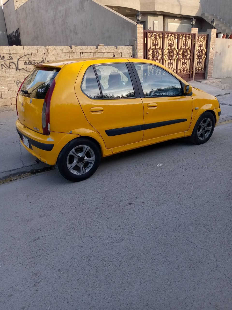 تاتا موديل ٢٠٠٦ كير ومحرك كورلا بشرط كير اوتوماتيك سنويه مشروع وطني دفتر بنزين بي سيارة جاهز نقابه صفر شرط تحويل وكاله كهربائيات كلها شغال بدون ضرر سعر ٢٧ بي مجال عنوان كركوك شراي يخابر رقم الهاتف *********** والزين *********** اني مكلف بنشر
