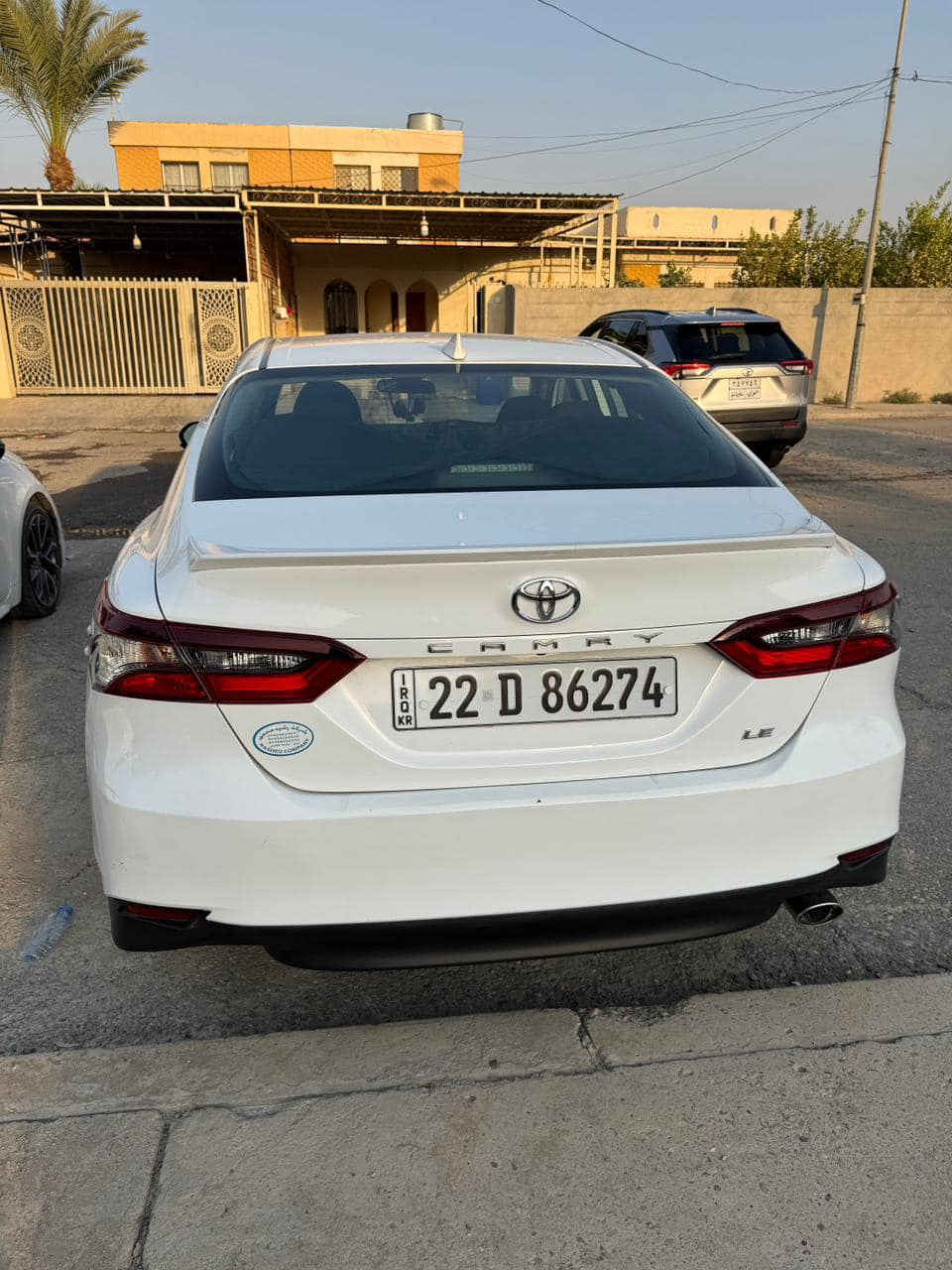 للبيع فقط
كامري موديل 21   وارد كندي leسنويه بسمي بطاقه بانزين موجوده  بدون تبديل وصور الضرر بلمنشور 
 توجد ملاحظات وتعديل بارد بيها ارباك ستيرن طاك  سياره جديده لوك 
طخم صدر وتايرات جيده محرك كير شرط مامفتوحات
سعرها 195 مكاني كركوك دوميز لاتصال
***********
