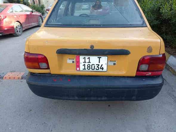 السلام عليكم شباب للبيع سايبا موديل ٢٠٠٨ باور رقم بغداد دولي سنويه وهزه جديدة مصفره من كلشي شرط التحويل سياره جاهزه مكينه وكير نضيف صدر أمامي خلفي نضيفه تخم تاير جديد كهربائيات شغاله سياره مال شغل شواصي بلادي لا لحيم ولا تصليح موضحه بل الصور السعر ٢٠ ورقه مكاني بغداد ***********
