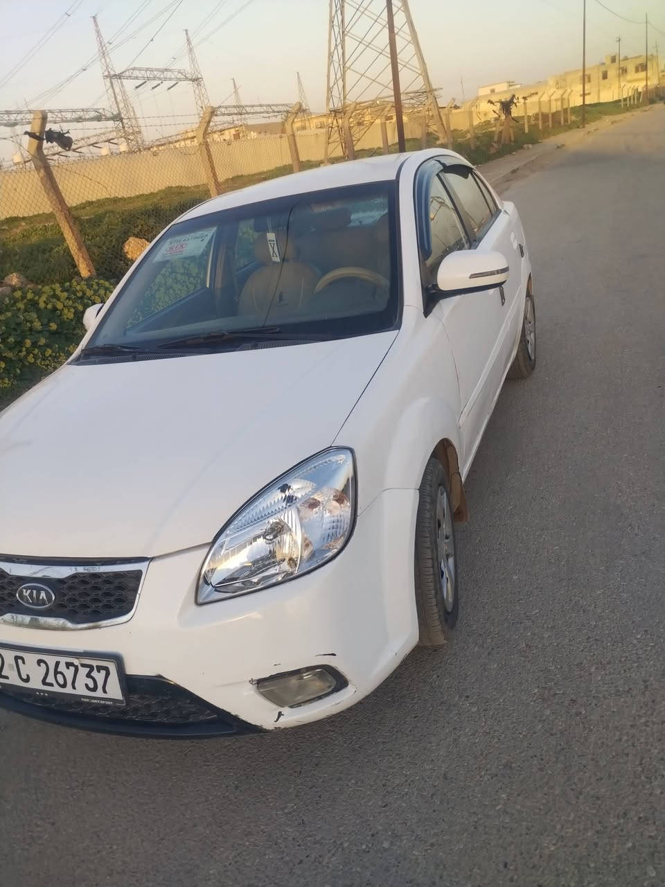 كيا ريو للبيع موديل 2012 كير محرك شرط تبريد شغال شرط التحويل سياره بيها ملاحضات بدون دواخل بيا صبغ بالبوند والباب الخلفي ربع صبغ جاملق شبر للستفار الاتصال على الرقم ***********
