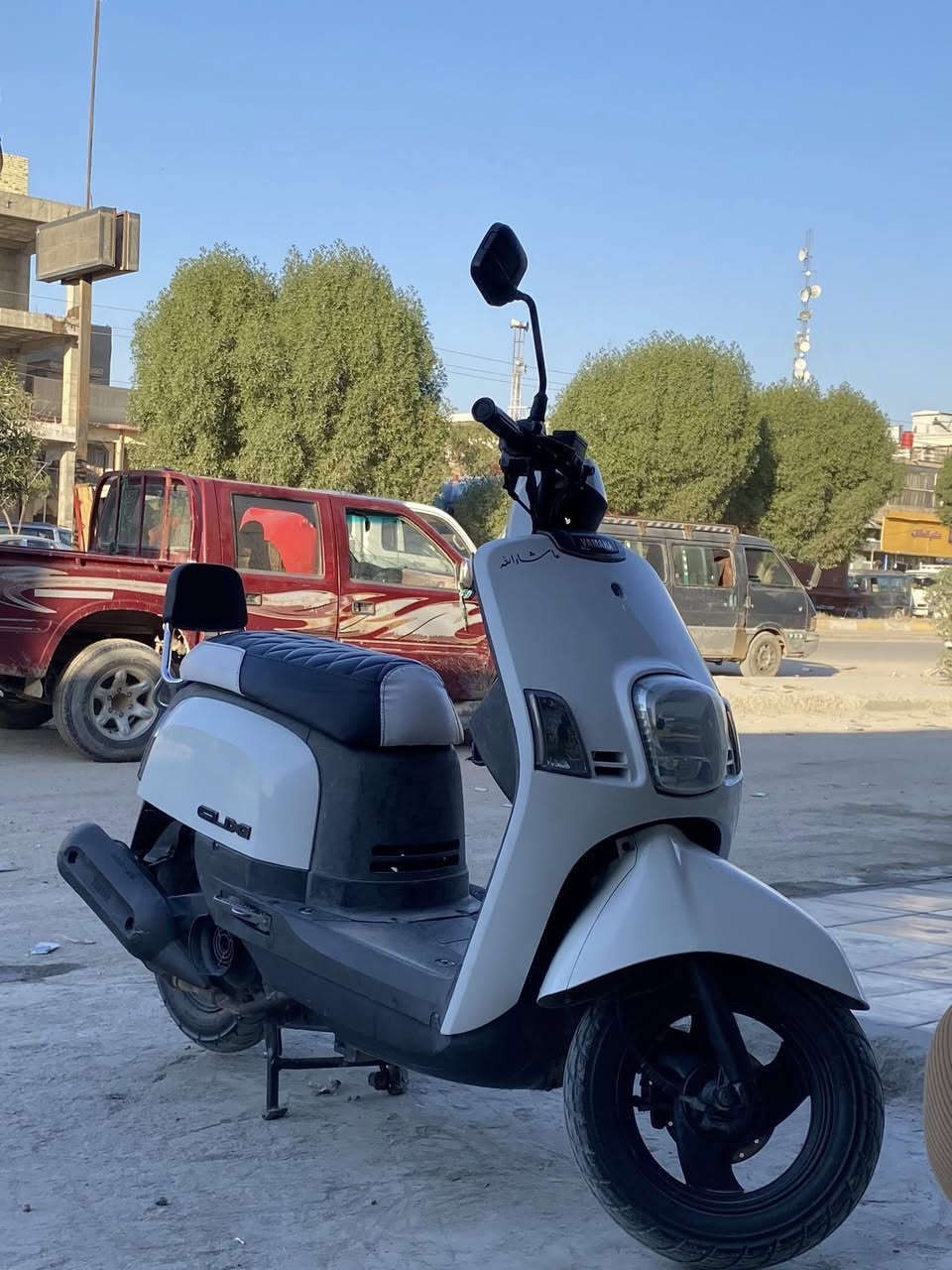 السلام عليكم
ماكس بوليس للبيع 
مكاتبه موجوده معرض تي ماكس ✅
مديل 2009 ✅
دراجة نوزل ✅
عداد اللكتروني ✅
ماشيه 42 ✅
لايت ثلجي زنون ✅
شلعة ومعدل خير من الله ✅
مزوده بوشة 55 ✅
تجوة بلادية ✅
دراجه ماعايزه برغي ✅
كاعية سفنج اصليه ✅

سعر الدراجه 850 ✔️
المكان بابل الحمزه الغربي 
الشراي يراسلني 
للاستفسار ***********
