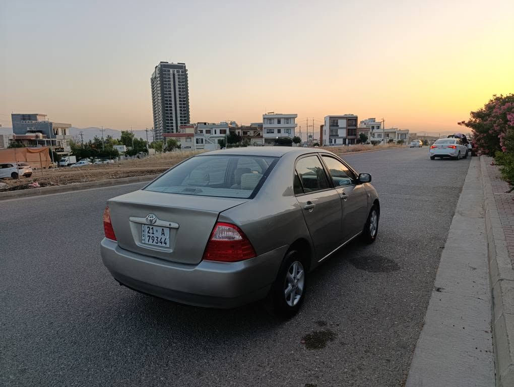 بـسـم الـلَّـە الـرحـمـن الـرحـیـم
...
کوردی - عەرەبی

توێتا کرۆلا 2001 خلیجی
مەکینە بچووک ( 16 )
گێڕ ئۆتۆماتیک
ناوزەرد
تەبرید سارد و گەرم
ویل کەپ بیلادی
4 تایەی لۆک لۆک

سەنەوی تا 2031 مانگی 5 تازەیە
هەززە و بەڕادی تازەیە
ڕەقەم سلێمانی

کامل بۆیاخ لەسەر ساغی 
دەعم و لێدرانی قورسی نییە
دوای کەپسە ، پێشی جوڵەیەکی بەسیتی هەیە

گـێـڕ ، مـەکـیـنـە ، تـبـریـد ،تـحـویـل ، غـرامـە ، بـڕاوە بـەشـەرتـە

شـوێـن ، سـلـێـمـانـی
***********
ڤـایـبـەر و واتـسـاپـی لـەسـەرە

جـوابـی کـۆمـێـنـت نـادەمـەوە 
مـشـتـەریـت پـەیـوەنـدی بـکـە
.......................................
تويوتا كورولا 2001 خليجي
​محرك صغير (16)
​اتوماتیک
​داخل اصفر
التبريد: حار وبارد شغال
​ويل كب بلادي
​4 تواير لوك

​السنوية: جديدة لغاية شهر 5 من سنة 2031
​الهزة والبراة (الفحص الدوري): جديدة
​الرقم: سليمانية

​الصبغ: مصبوغ كامل على نظافة (بدون حوادث قوية)
​الضرر: الخلف كبس، الأمام فيه ضربة خفيفة (حركة بسيطة)

الكير، المحرك، التبريد، التحويل، الغرامات، والقصة كلها بشرط الفحص.
​الموقع: السليمانية

​رقم الهاتف: *********** (متوفر فايبر وواتساب)
​⚠️ ملاحظة: لا أرد على التعليقات، الشاري يتصل اتصال مباشر. السليمانية, العراق
