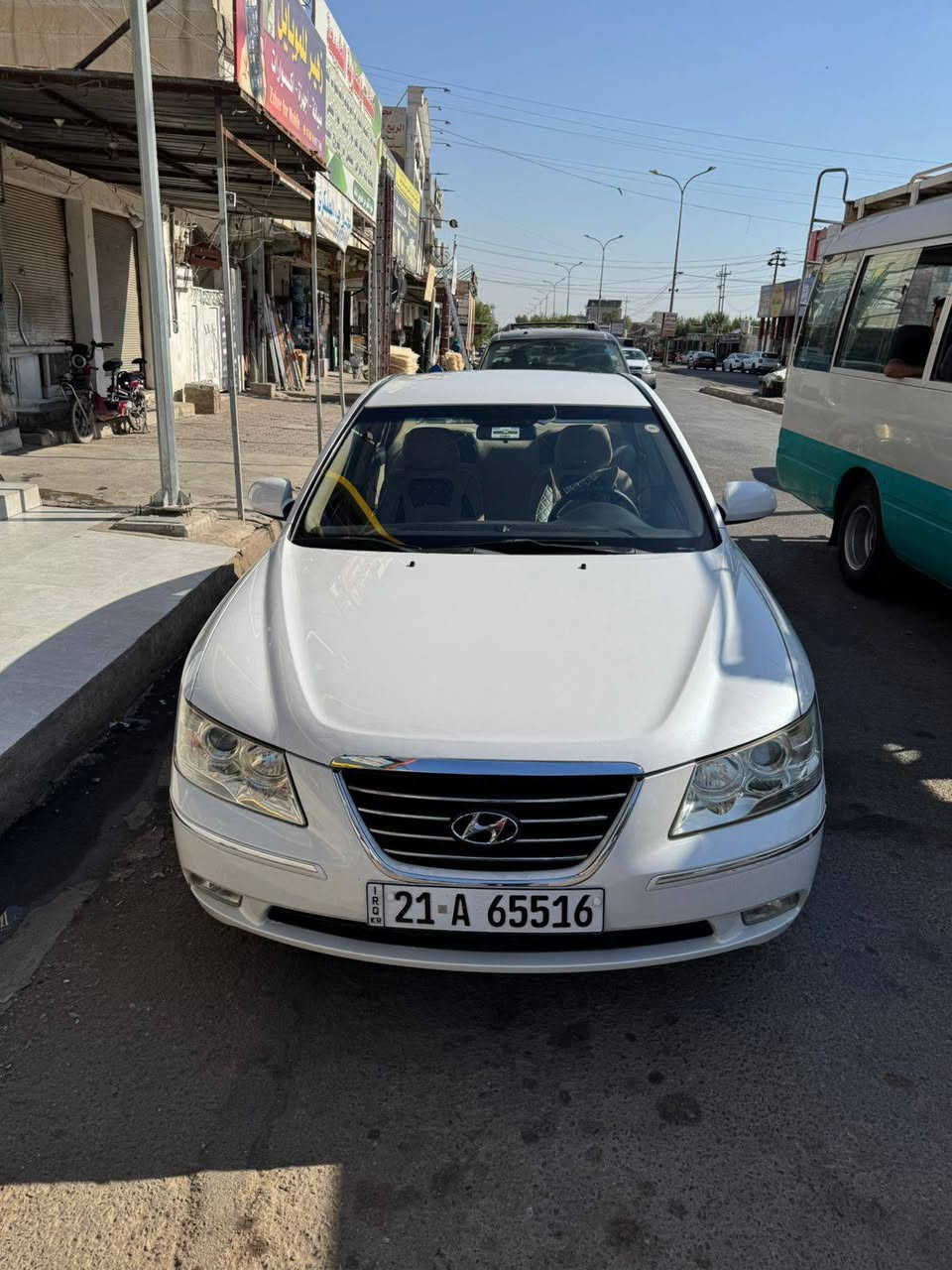 سوناتا للبيع 2010 لون ابيض سدفي ضررها اثنين تعديل بارد كفالا عامه سيارا اب اسمي دفتر بنزين بيها مكينه اب شرط تايرات جديد سيارا مال بيت ***********رقم بي واتساب 135 بي مجال للشراي
