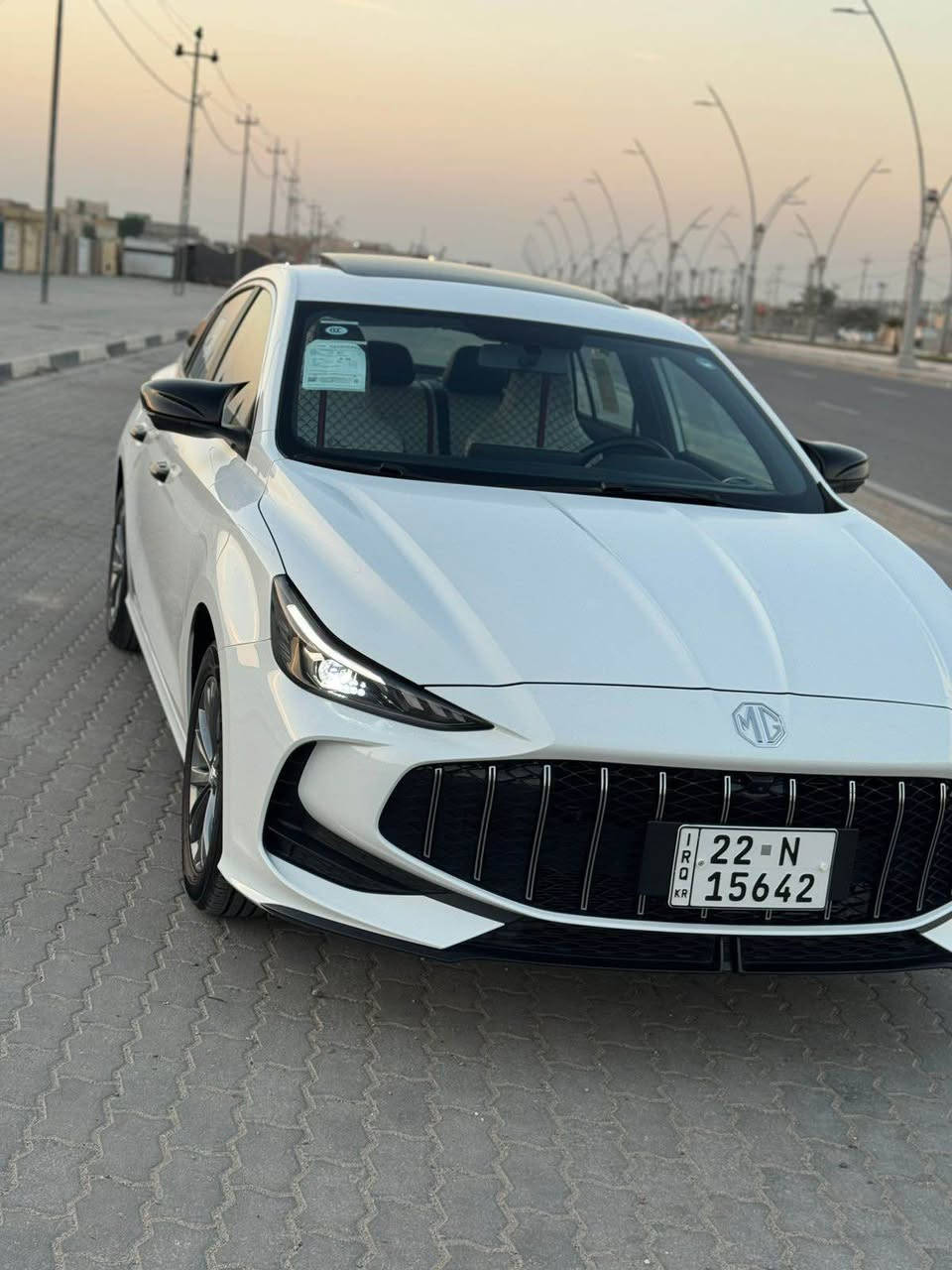 السلام عليكم لبيع MG فايف جيتي فول مواصفات ماشيه 12الف كفاله عامه من كلشي رقم اربيل جديد تريد تحويل تريد وكاله فول لأخير سياره جديده معنى لكلمه لسعر 124 مكاني بصره …. لاستفسار… *********** البصرة, العراق
