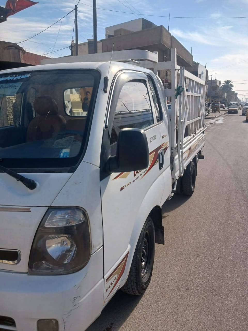 يا الله للبيع كيا حمل قماره وربع موديل 2016 جديده جاهزه من كل نقص كفاله عامه بسمي تحويل مباشر ***********
