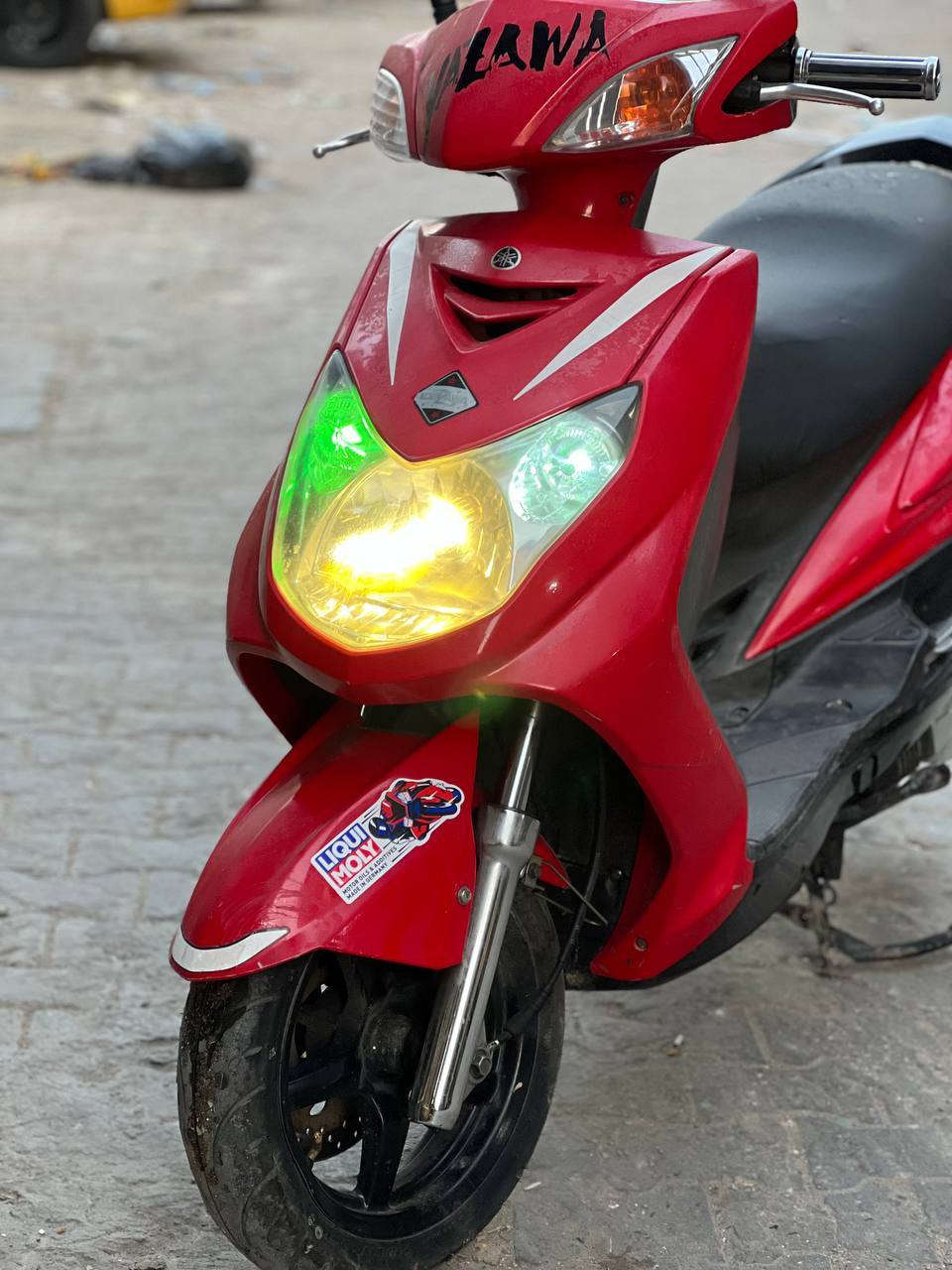 السلام عليكم
سكنس ياباني قبغ نفخ خطين نوزل دراجه شلعه معدل كهرباء كلهه شغاله ستاند حساس كهرباء دراجه رمبه بلاديه كل نقص مابيهه مكفوله من كلشي للبيع او مراوس بسكنس جبلي نضيف /العنوان (بغداد باب المعظم) للاستفسار الاتصال على الرقم ***********
