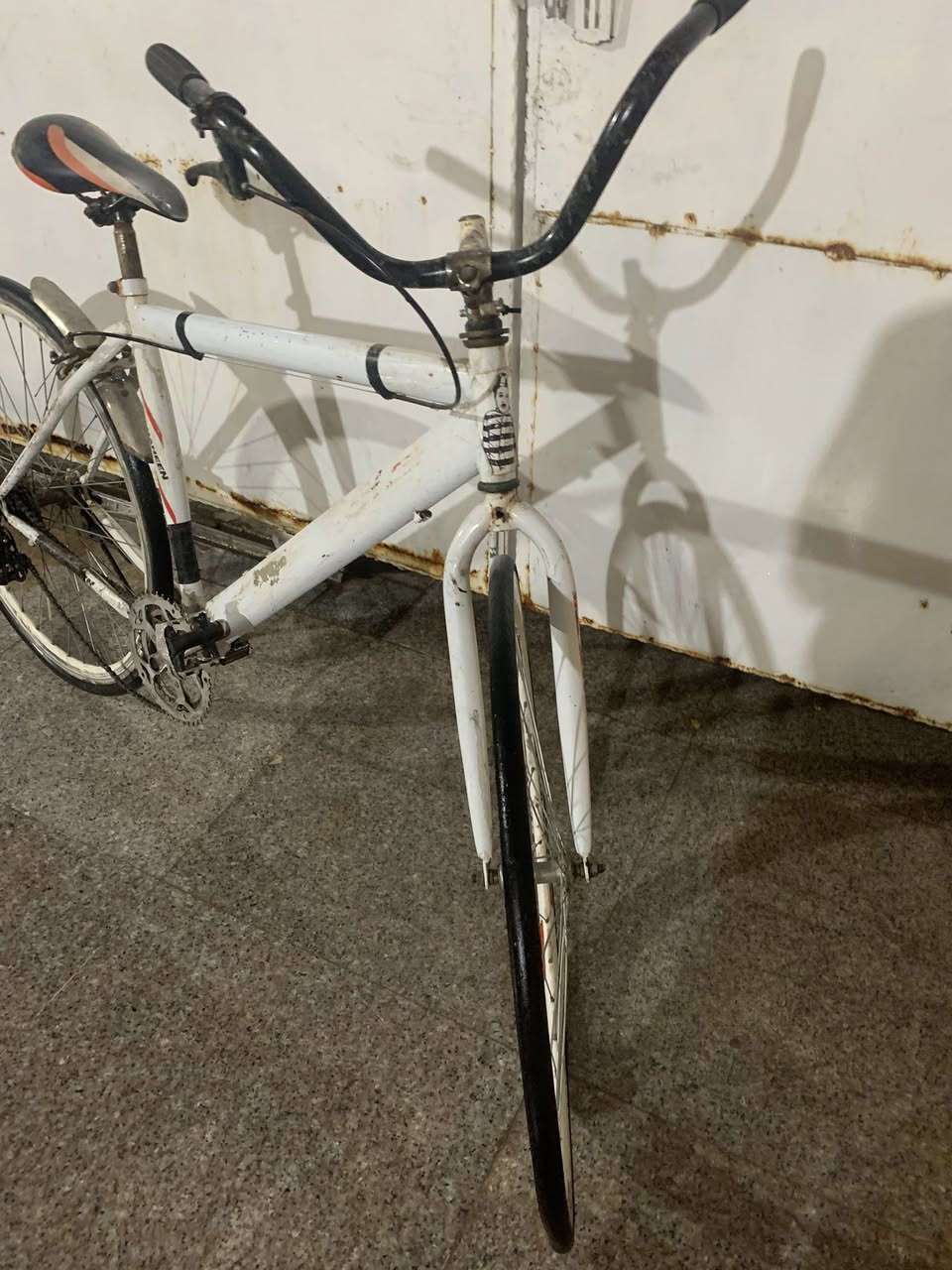 سلام عليكم بايسكل للبيع نوع Fixed Gear البايسكل كلشي بي تمام بس البريك خفيف و البايسكل سرعه و ليسه جبلي السعر 80 و قابل للتغير مستعجل على البيع


**إذا كنت صاحب هذا الإعلان وتريد حذفه لأي سبب، رجاءا أرسل رسالة إلى الدعم الفني**
