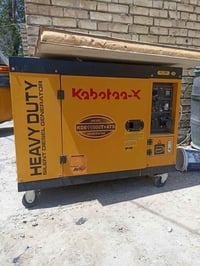 مولد ديزل • Kabotaa-X • كاتم صوت