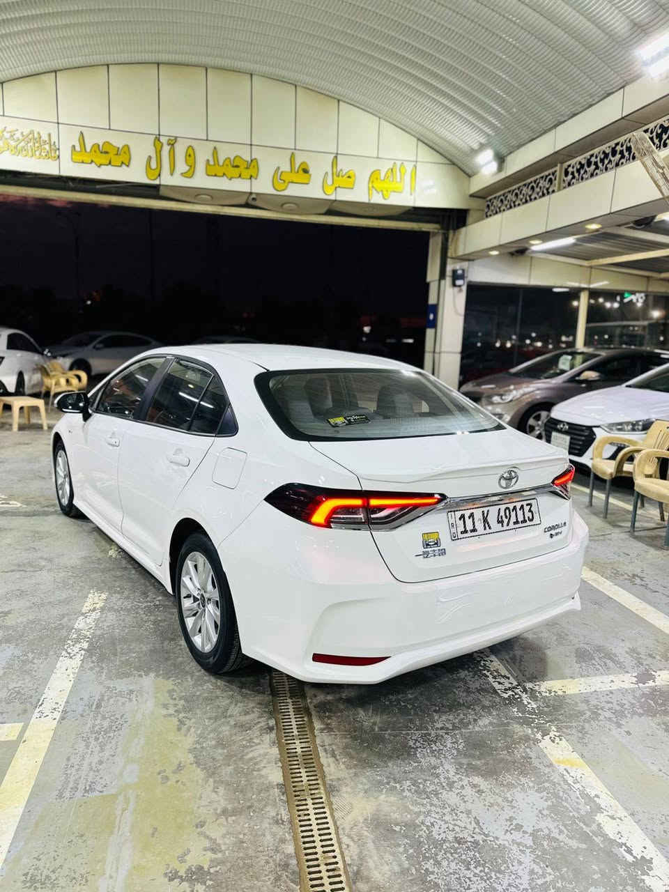 عرض  قلعه اربيل           الموقع بابل 

يتوفر.  كورلا  2025  شكل   الخليجي.   هايبرد 

فتحه.            كفاله عامه ماشيه ٩٠٠٠ رقم بغداد

محرك 1800 المرغوب    السعر 155

بصمه دخول ذكي

مثبت سرعه.                         كروس

شاشه كبير.                           كاميرا 

مانع انزلاق 

حساس امامي خلفي 

تحكم مقود

ويل كب 

رادار  

لايت زنوون عدسه

فووول سستم ايرباكات 

تبريد قطعتين

ABS

درايف مود 

انضمة قياده

تبريد لمس منفصل

لاستفسار الاتصال     

***********
