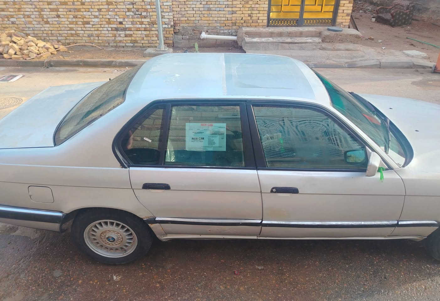 السلام عليكم
#سيارة للبيع نوع { BMW 735}..

#المواصفات
موديل 1992. 
لون فضي.
محرك وگير ڤڤتي 3000. 
تحويره كامله مكفوله.
مكفوله من الگص والضربه والگلبه. 
كهربائيات جاهزة.
حدادية 75٪. 

#الشرعيات
رقم بصرة دولي شرط التحويل.

#الموقع
العمارة _ حي الجامعي.

#السعر
(33) ورقة قابل للتفاوض. 

للاستفسار اكثر الاتصال على الرقم. 
***********

#محمد_الدراجي_لتجارة_السيارات.
