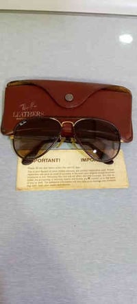 نادره جدا راي بان امريكي اصلي بوش اند لامب ايطار مطلية بالذهب، تجليد ل...