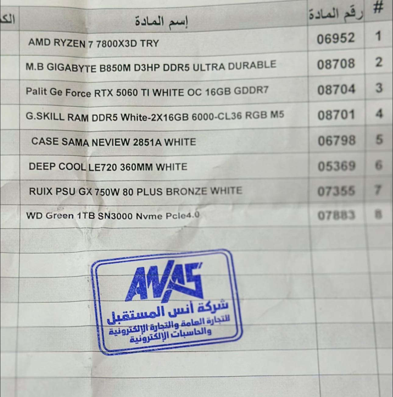 حاسبه ال بيع مواصفات داخل الصوره حاسبه بعدهي بل ضمان بعد اله سنه و 4اشهر بسبب البيع متنقل هواي او مراوس ب ماك5 ما عرف سعر السوك حالين حط سعر اذا عجبني شايف خيره حاسبه كامله من كل الغراض والكراتين ***********
