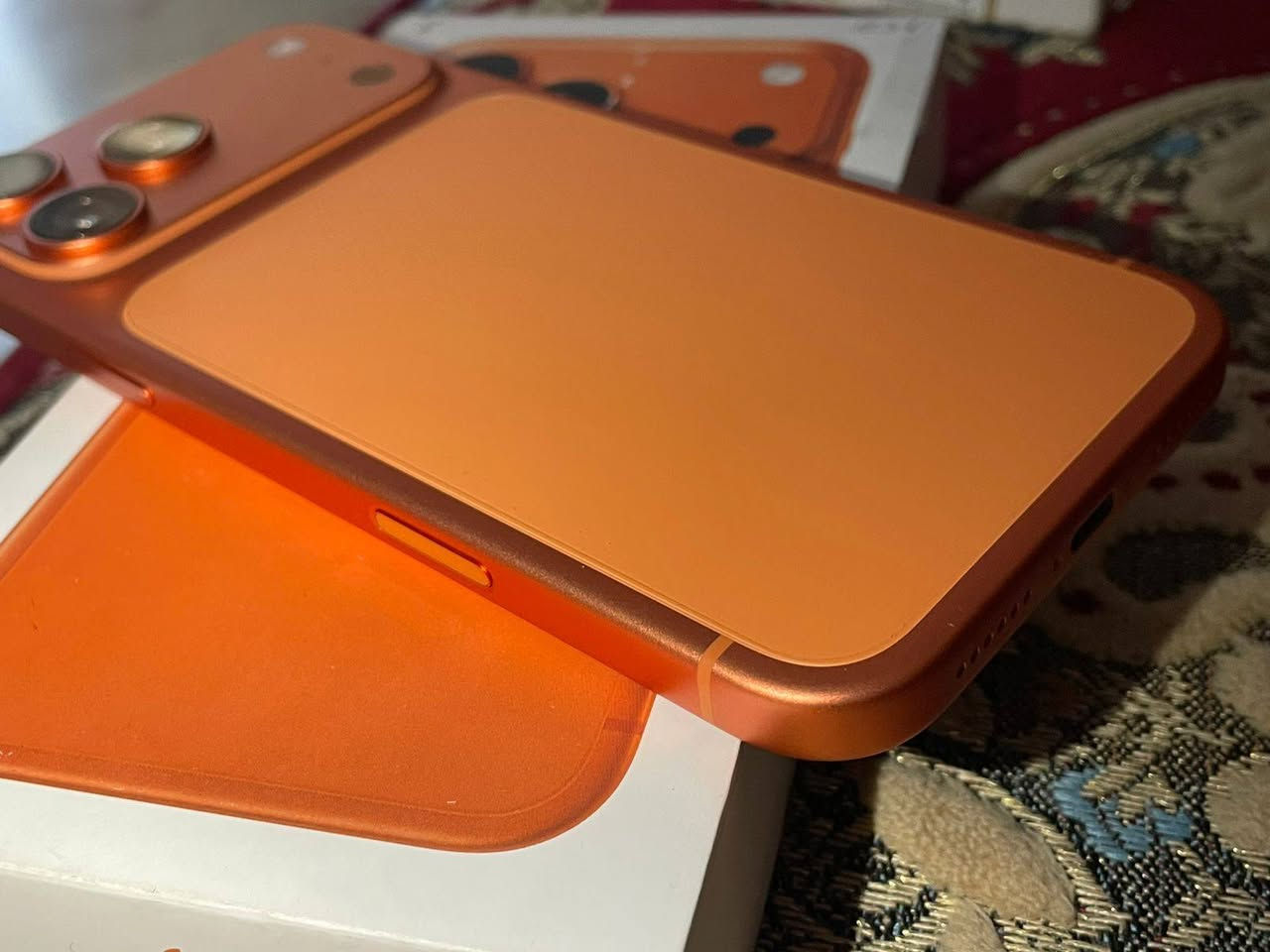 السلام عليكم ايفون 17برو ماكس
ذاكره 256 بطاريه 100 عدد دورات شحن 30
جهاز اخو جديد
للبيع أو مراوس مكاني بابل
السعر/مليون 890 وبي مجال قليل
***********
