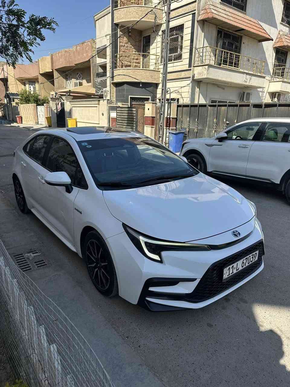 كورلا هايبرد ٢٠٢٣ S
ماشية 42الف
مكفولة كفالة عامة من صبغ وتبديل وبارد 
فول مواصفات معروف 
كشن جلد وكهرباء
شاشة كاربلي
كامرة خلفية
رادار تحديد مسار
توقف ذاتي 
هاندبريك دگمة
اوتو هولد
المكان بغداد 
السعر 145 وبيها مجال بسيط
***********
