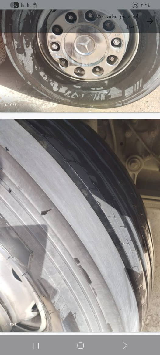 البيع تايرات معه ويل او أمراوس ويل حرفش السعر ٥٠٠ ]***********  مكاني بغداد
