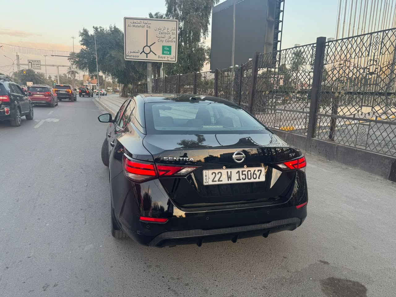 نيسان سنترا 2022وارد امريكي حادثهه جاملغ ايمن وبنيد فول عدا الفتحه بيع فقط 135 رقم اربيل  ***********
