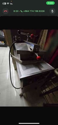 غراض مطعم #مستخدمه شهر واحد فقط  ١ - جهاز كنتاكي بدون فلتر نوع ايطالي ...