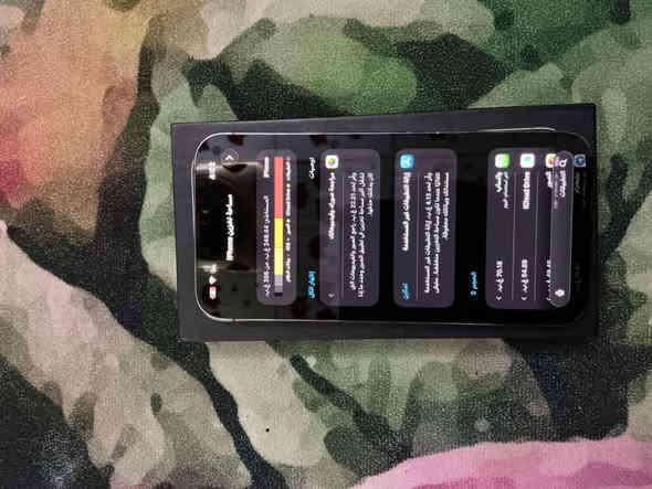 ايفون 13 برو ماكس ذاكره 256نموذج M
بطاريه 72 الجهاز  برغي بي مامفوح نهائيا  كلشي شغال بي مع كارتون الجهاز وشاحن اصلي
مكاني زعفرانية
للتواصل فقط *********** موجود واتساب 
سعر 575 و بي مجال تحياتى بغداد
