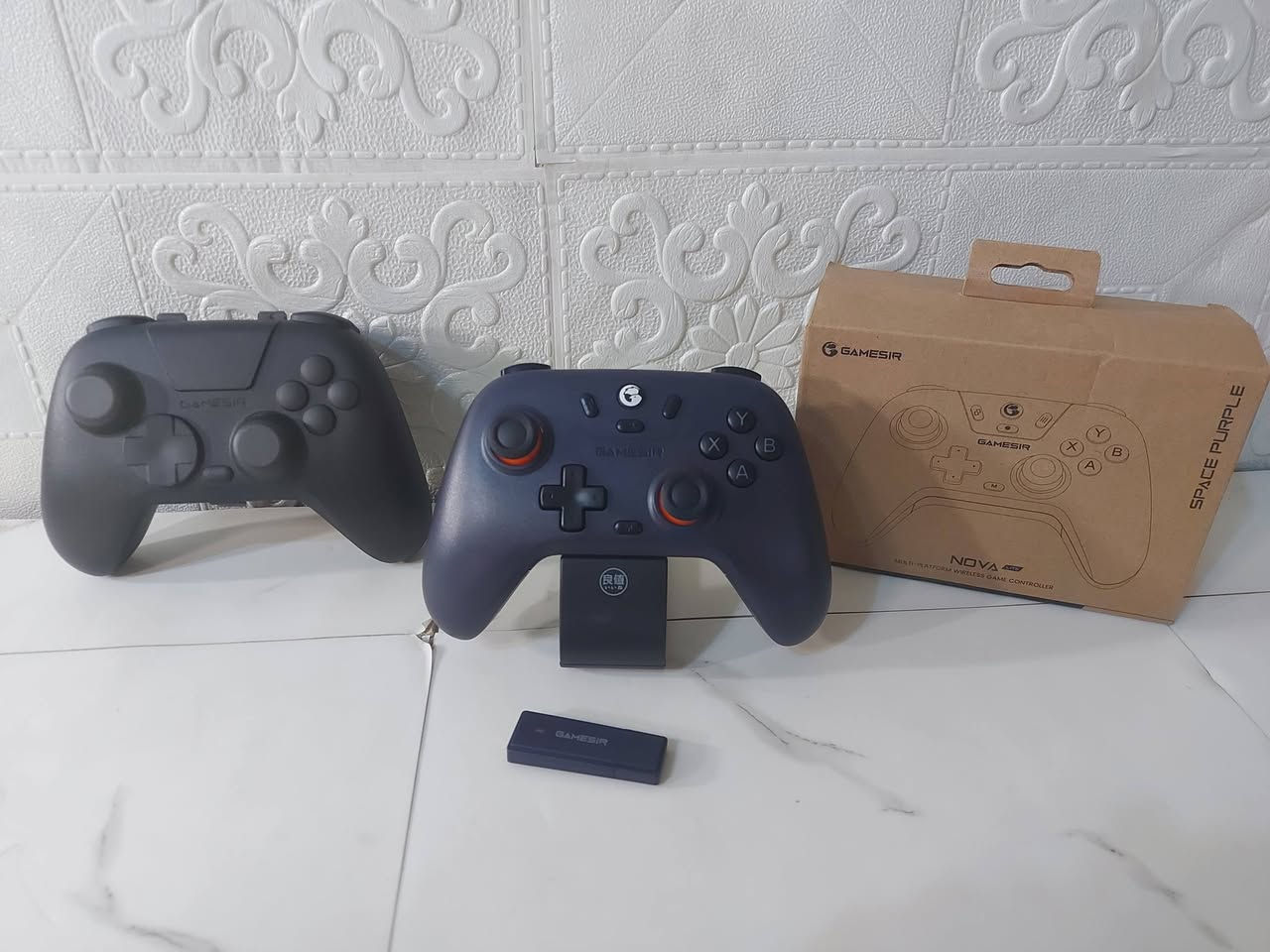 ١- جويستك ماتشينكا g5 pro v2 بيها على ٢ الى ٤ ازرار خلفية قابلة للبرمجة ب٤٥ الف
٢- جويستك iine ستارفيلد بيها زرين خلفيات قابلة للبرمجة وتكدر تخليهن ينفذن كومبو اكثر من زر بزر واحد من الازرار الخلفيه
 ب٤٠ الف 

٣-جويستك 8bitdo pro 2 بلوتوث وبيها ٢ ازرار خلفية قابلة للبرمجة  وتشتغل موبايل همات
 ب٣٥ الف 

٤- جويستك gamesir جيم سير نوفا لايت بدون ازرار خلفية 
ب٢٠ الف 

٥- جويستك easy smx تحتوي ٤ ازرار خلفية قابلة للبرمجة   ب ٢٠ الف 

٦- جويستك rh بيها زرين خلفيات ب ١٢ الف 

٧- جويستك جيم سير x2s بلوتوث تشتغل موبايل وحاسبة   ب٢٠ الف 

٨- جويستك bsp d3 بلوتوث تشتغل موبايل وحاسبة ب١٥ الف


**إذا كنت صاحب هذا الإعلان وتريد حذفه لأي سبب، رجاءا أرسل رسالة إلى الدعم الفني**