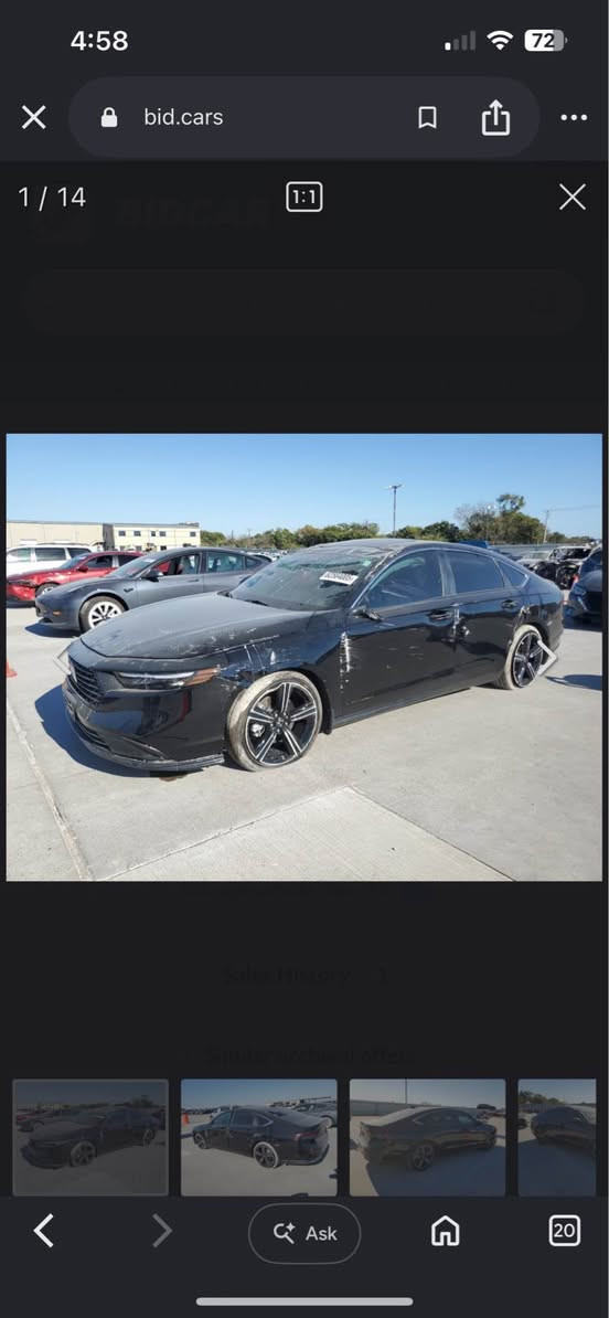 accord sport hybrid 2024
ماشي 9,000 سيارا مو عام ابيع عام بجم خلف كبس 
صورة مال حادث مبين  شراي اتصل ***********. أربيل, العراق
