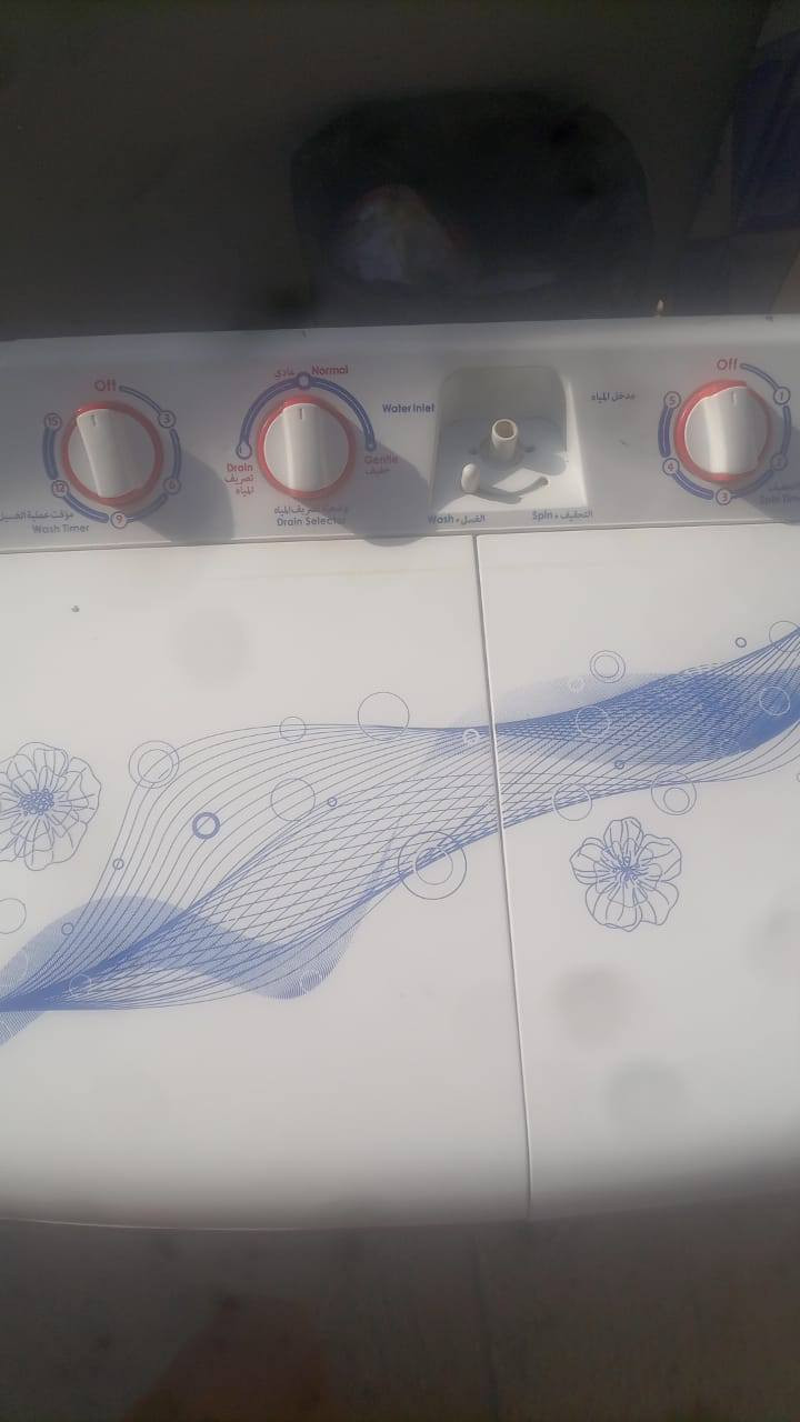 غسالة شغالة ع الفحص حجم 12kتقريبا السعر 150بي مجال
العنوان الشهداء قرب جامع السلام 
***********
