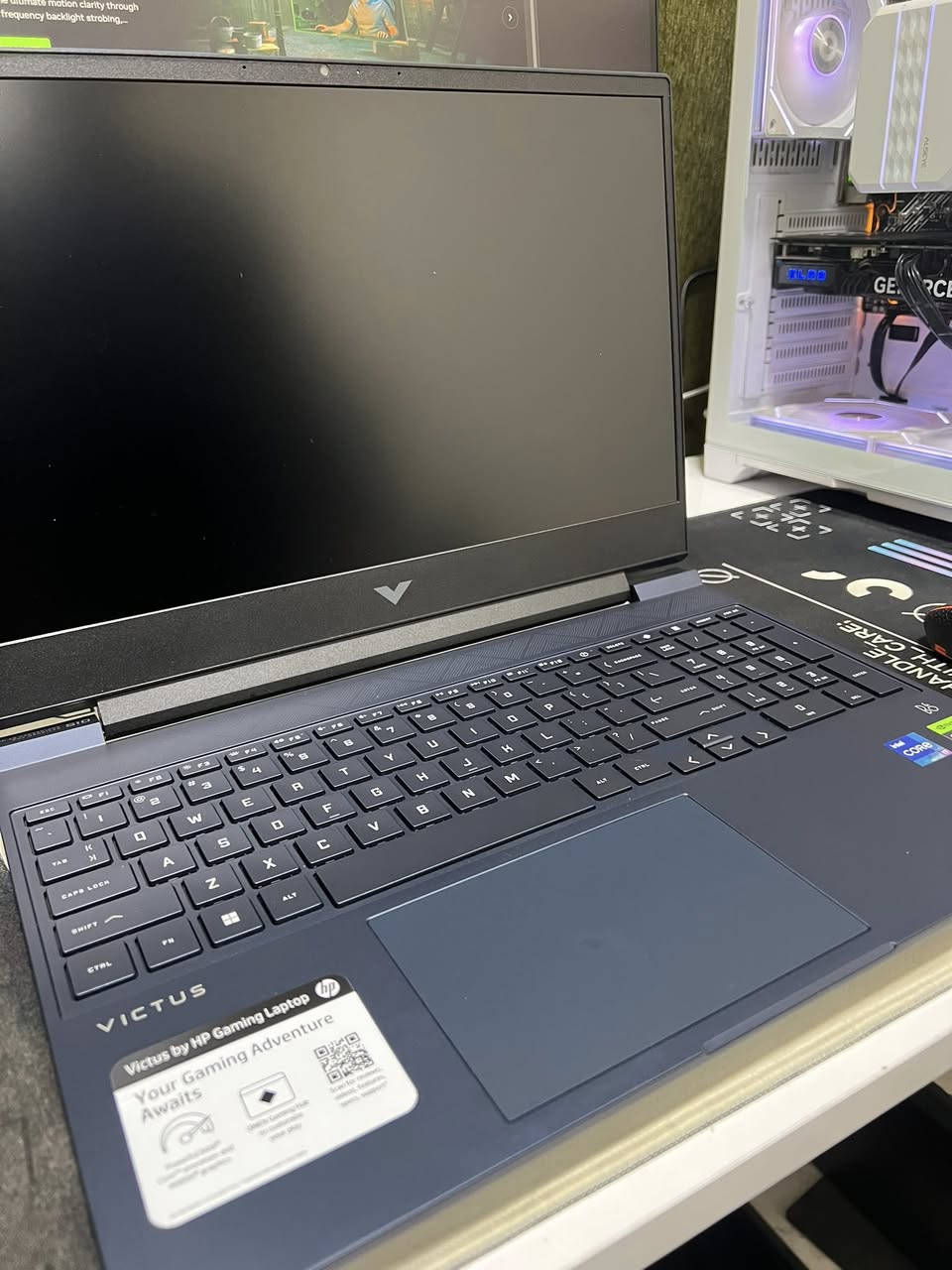 🔥 الجهاز الجديدHP VICTUS 15  – النسخة القوية! 🔥
🎮 مواصفات خارقة:

المعالج: Intel Core i7‑12700H (جيل 12)

الرام:16GB DDR4 بسرعة 3200MT/s

كرت الشاشة: NVIDIA GeForce RTX 4050 6GB – ألعابك على أعلى إعدادات بدون أي تقطيع!

التخزين: 512GB SSD – سرعة تحميل خرافية.

نظام التشغيل: Windows 11 Pro 64-bit

💥 سعر رهيب: مليون  د.ع – معقول مقابل هالقوة!

📱 للتواصل: ***********

🚀 لماذا تنتظر؟ هذا الجهاز الجديد وأقوى نسخة الألعاب، التصميم، والمونتاج صارت أسهل وأسرع!
