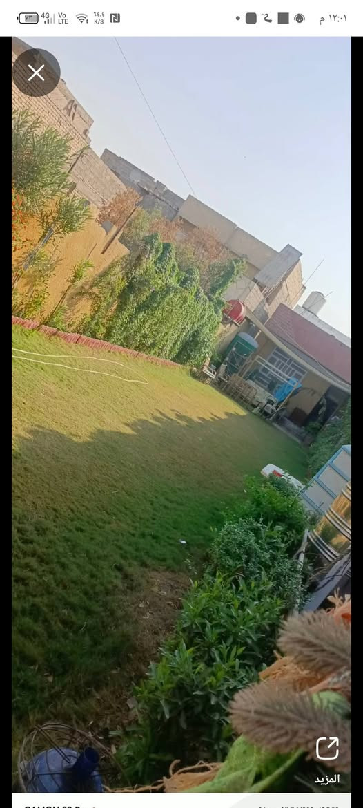 للمراوس أو بيع 
منطقة الزوراء كامل الخدمات تبليط مجاري كامل شارع عريض ماكو مقابيله بيوت مساحة ٥٠٠ 
مطبخ واستقبال وصاله كبيره جدا غرفتين نوم وملحقات 
ترك ورة البيت تقريبا ٥٠ متر


**إذا كنت صاحب هذا الإعلان وتريد حذفه لأي سبب، رجاءا أرسل رسالة إلى الدعم الفني**