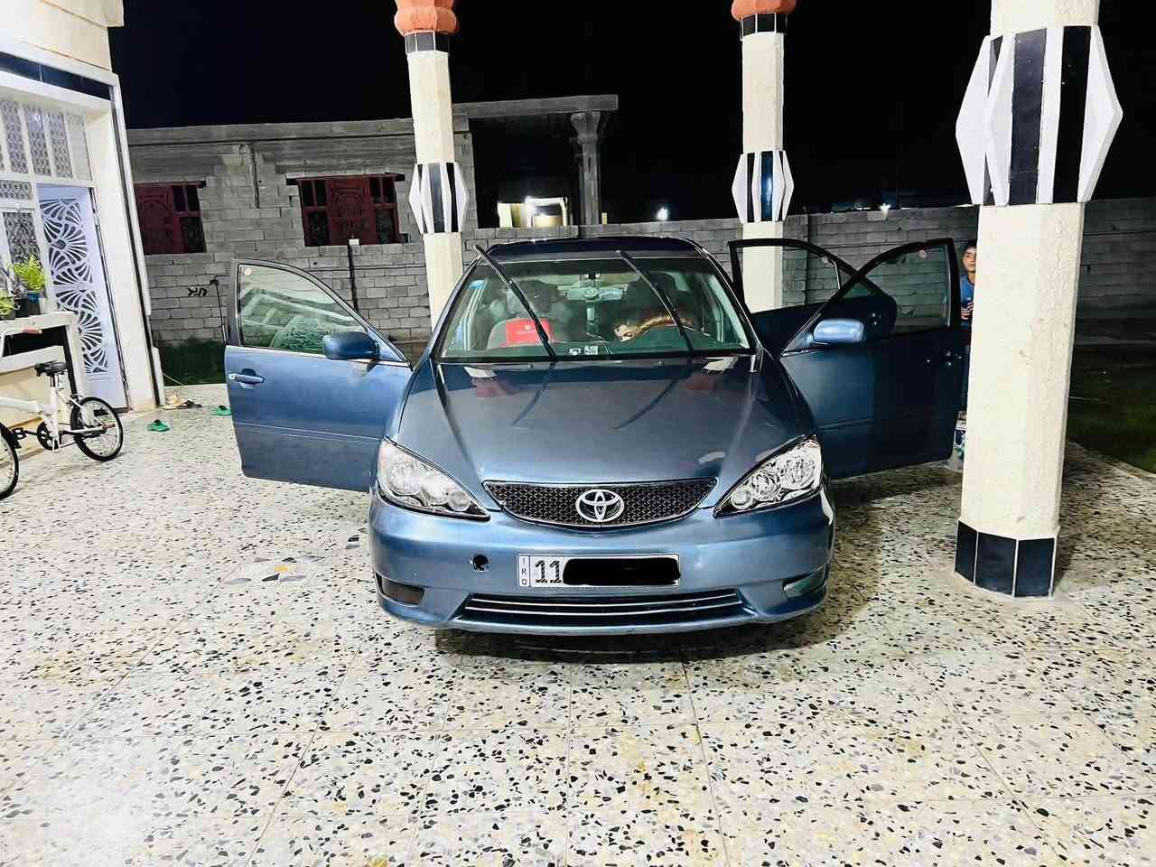 كامري موديل 2002 للبيع وارد امريكي الضرر الجاملغ الايمن الامامي  تدفئه تبريد شغال تخم تاير جديد رقم بغداد بسمي تحويل ثاني يوم  شاشه كامره حساسات خلفيه كله شغال السعر ٧٤ وبي مجال للطيبين اي استفسار اتصل وبيك خير وتدلل رقم الهاتف ***********
