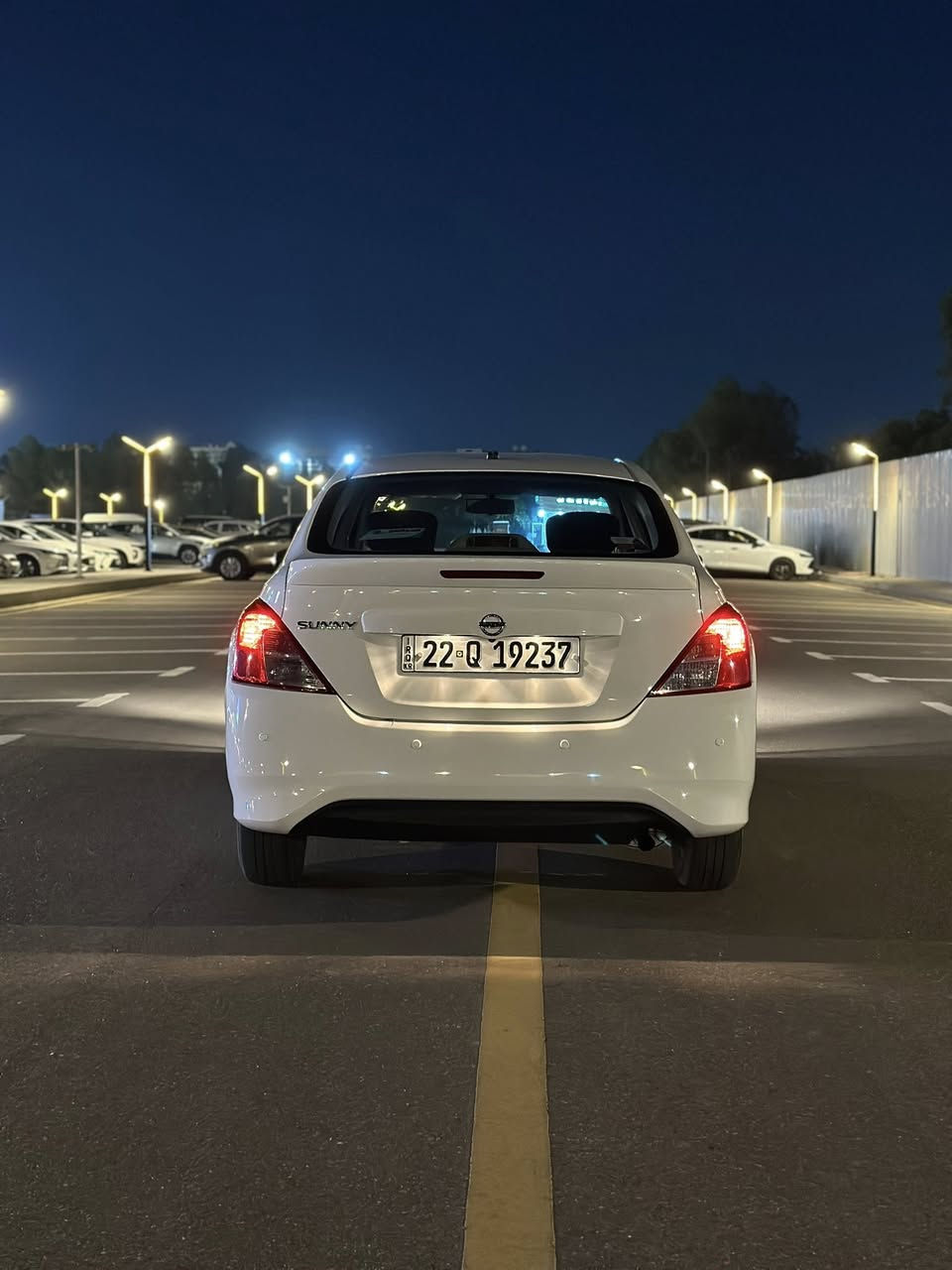 نيسان سني 2025 بعدها جديده زيرو ماشيه 7900km
مكفوله بيها اربع اصابع صبغ جوه قبق البانزين فقط شي بسيط جداً رقم اربيل ابسمي تحويل سنويه الهزه جديده 
العنوان الشعب شارع التجار 
السعر 116$ 
للاتصال : ***********
و ***********
‏#الجميع
