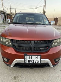 دوج جورني 2014 رقم بغداد فول مواصفات  مكينه 6 سلندر 7 راكب  3 قطع تبري...
