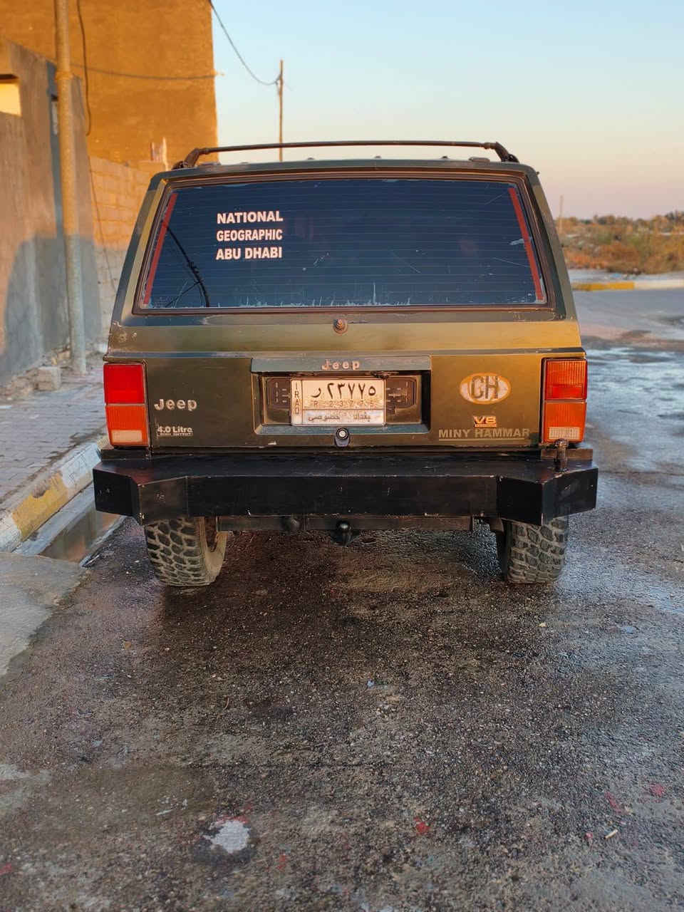 جيب شيروكي كفاله عامه بلادي 
كير ومكينه جديده بلادي
كهربائيات شغاله
سياره كلشي شغال ع وضع الشركه 
مكان واسط قضاء الحي ‏‪***********‬‏
